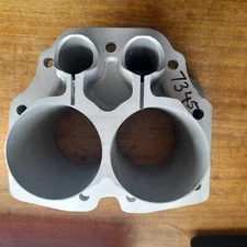 7345 - CYLINDER BARREL 850CC ALLUMINIUM NORVIL - NO LINERS - NEW BUT NEEDS WORK