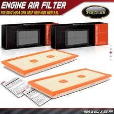 2x Engine Air Filter for Benz W204 C218 A207 W212 W166 W251 W221 C300 CLS350 3.5