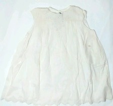 Vintage Madeira Embroidered Dress Girl 2T Cotton Handmade