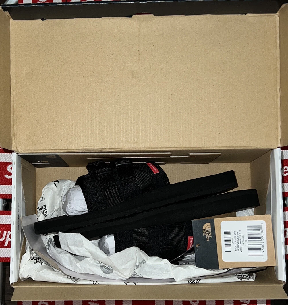Sandales de trekking Supreme The North Face noires !!!!UK8 !!!!SS22 !!!!!! Neuf dans leur boîte !!!!
