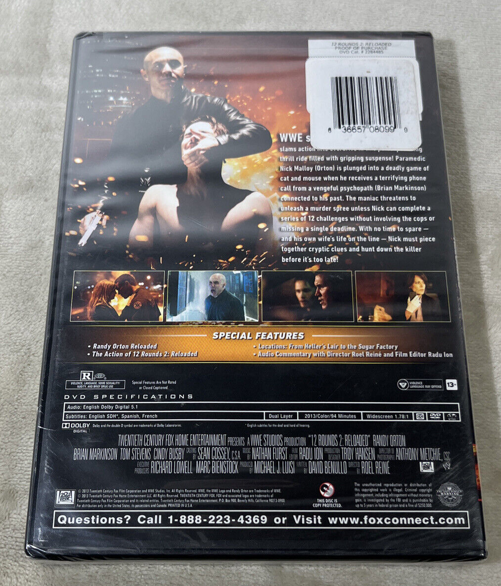 12 Rounds 2: Reloaded (2013) Exclusive: Randy Orton (HD) Brian Markinson,  Randy Orton 