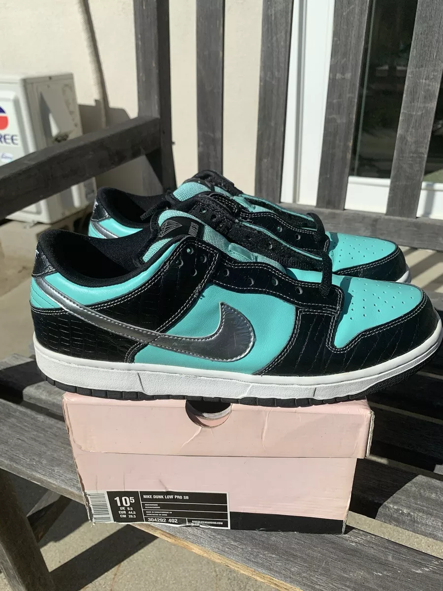 Nike SB Dunk Low Tiffany OG Diamond Supply Co 10.5 Supreme