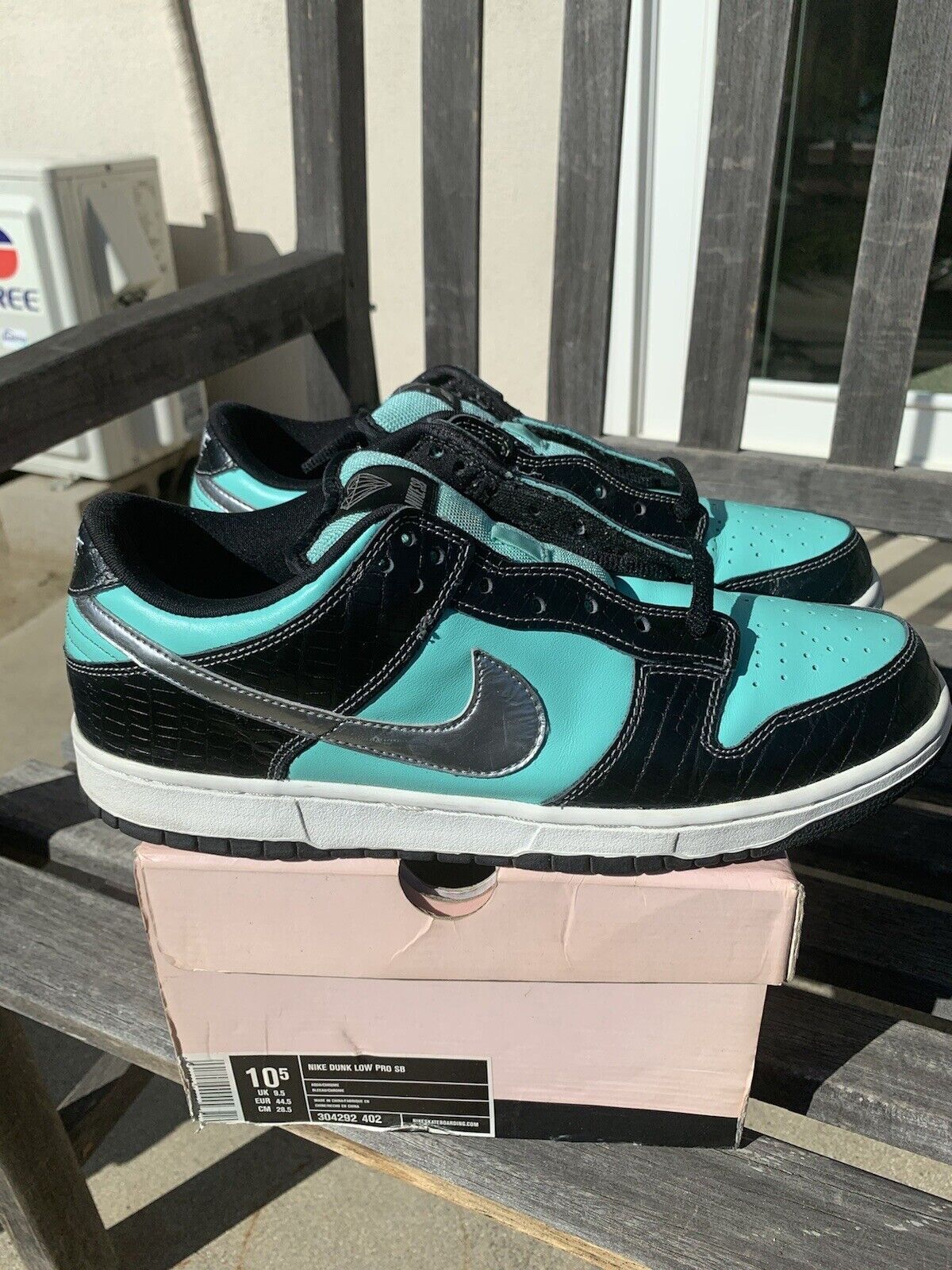 Nike SB Dunk Low Diamond Supply Co 10.5 Supreme Air Force 1 eBay