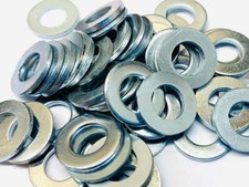 Flat Washers Form B BZP Zinc BS4320 M5 - M24