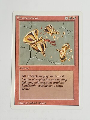 MTG Shatterstorm (Revised/Red/U) - BGM | eBay