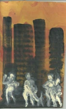 Under the Lampost   the Cat  by William Mayer new york scene modern art