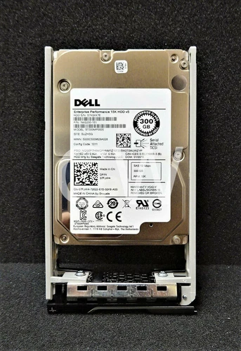7FJW4 Dell ST300MP0005 ENT300GB 15K RPM 12Gb/s 2.5" SAS SERVER HDD Hard Drive