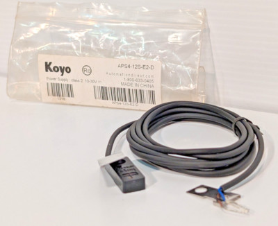 Koyo APS4-12S-E2-D Proximity Sensor, Power Supply, Class 2, 10-30 V