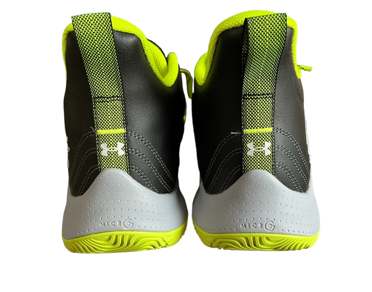 Under Armour Curry 3Z6 Black Volt Mod Grey Sneakers 3025090-001 Men\'s Size 10 Under Armour Curry 3Z 24 UA Black Halo Grey Men Basketball  main image 2
