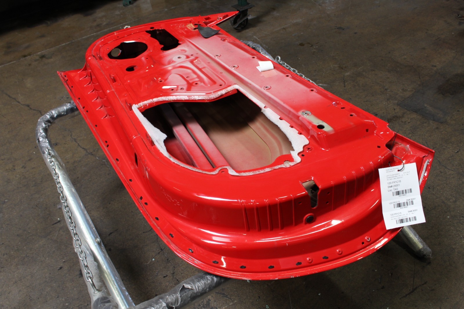Ferrari California T, RH, Right, Front Door Shell, Dmg, Used, P/N 85037911