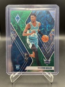2023 Brandon Miller Panini Phoenix Green Lazer /175 RC #273