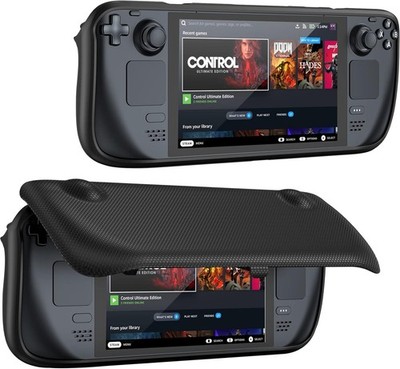 Upgraded Flip Case for Steam Deck/Steam Deck OLED with Front Cover 2023,