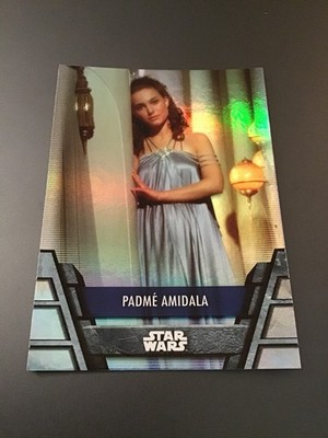 2020 Topps Star Wars Holocron #REP-11 Padme Amidala Foilboard Parallel