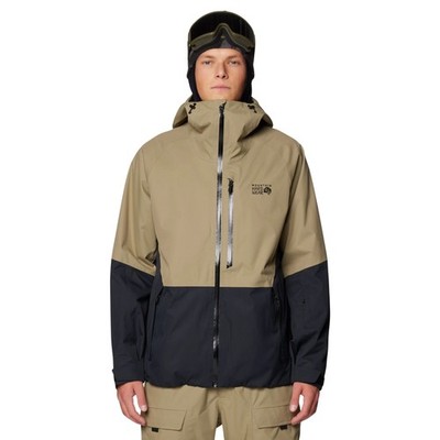 Mountain Hardwear Firefall Men's Winter Jacket, Landslide/Black, X