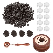 Wax Seal Kit, 300 Wax Beads, Candles, Coffee