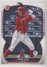 2023 Bowman 1st Edition Jorge Ruiz #BPPF-123 0y2i
