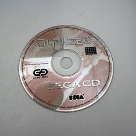 Silpheed (Sega CD, 1993) CIB w/ Reg Card PROFESSIONALLY RESURFACED WORKING