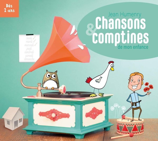 Audio Cd - Jean Humenry - Chansons Et Comptines De Mon Enfanc - Arc-En-Ciel -D--image