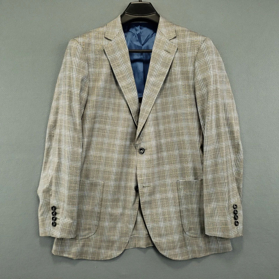 Специальный Sport пальто мужчин 38с * тонкий окно шерсти хирурга манжеты 2 Btn двойной вентиляционный отверстие - Изображение 2 из 4