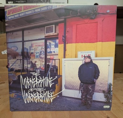 (LP) VINNIE PAZ - The Cornerstone Of The Corner Store -2Lp (Red/Yellow)  VG+/VG+