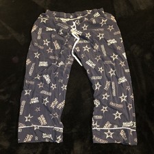 Dallas Cowboys Her Style Lounge Pants Size XXL Pajama NFL Apparel Sleepwear
