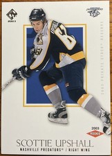 2002-03 Private Stock Reserve Rookie RC Scottie Upshall #170 #’d 0192/1550