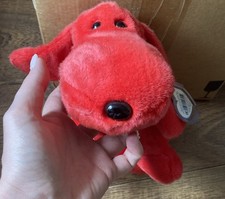 1998 Ty Beanie Buddies - Rover Red Dog - LARGE 12" Soft Plush Toy Teddy Retired