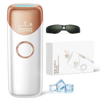 Laser Hair Removal with 5  Ice Cooling,Hand-Held Hair Removal Device IPL Hair Re