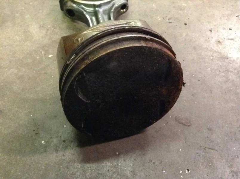 2.8L CONNECTING ROD W/ PISTON FITS 94 95 96 97 MERCEDES BENZ C280 - Image 4 of 4