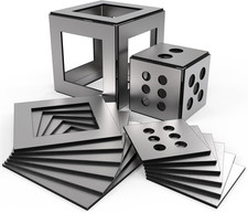 12-Piece Welding Practice Steel Plates 17 Gau...