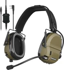 Retevis EH080K Noise-Reducing Communication Headset,with Hearing Protection