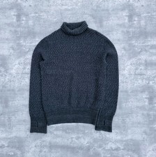 Oliver Spencer Jumper Pullover Mens Medium Green Knit Roll Wool Oi Polloi