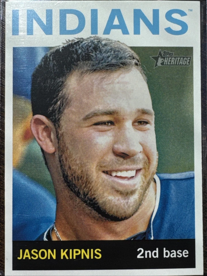 Topps Heritage 2013 (1-425) - Juego de equipo Cleveland Indians Foto 3 de 4