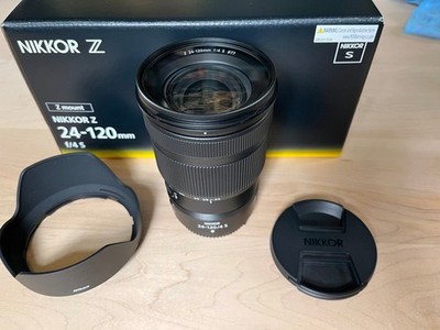 Nikon NIKKOR Z 24-120mm f/4 S Lens - with protecting filter and original box