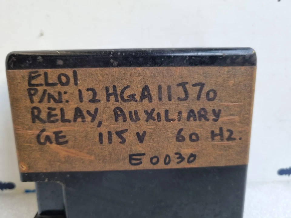 General Electric T6104060 Auxiliary Relay 115V 60Hz - Image 2 of 4