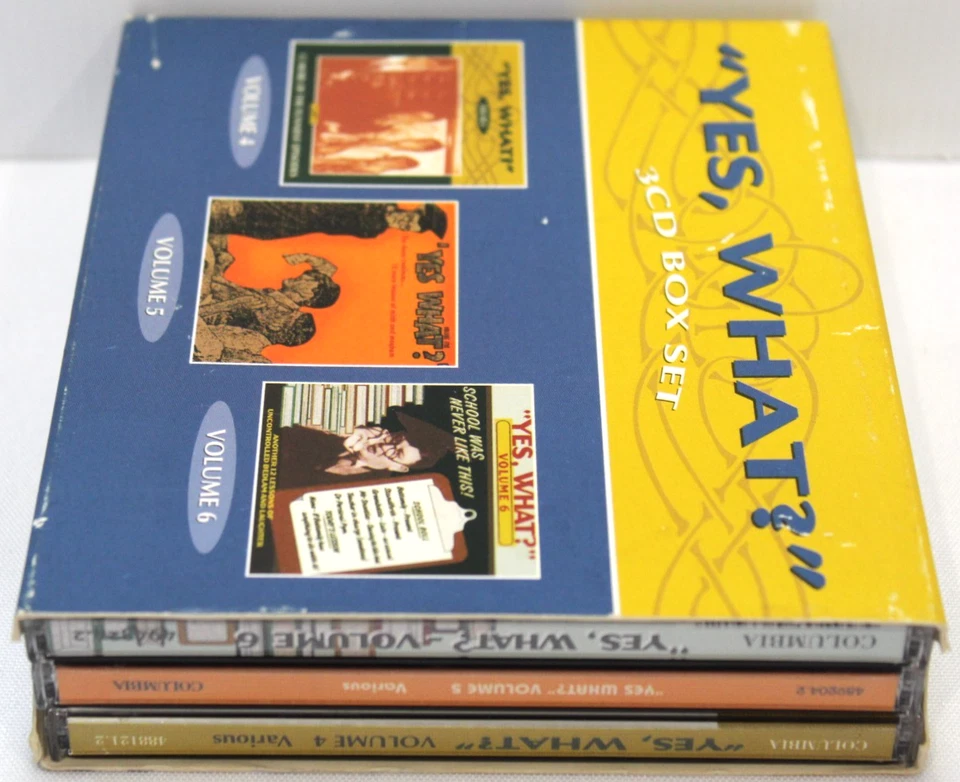"Yes, What?" CD Box Set x6 CDs Vtg Australian Radio Comedy Vol 4 5 6 Mint RARE - Image 2 of 4