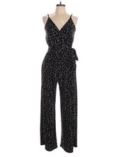 Kaileigh Women Black Jumpsuit L Petites