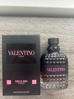 Valentino Uomo Born In Roma Intense - 3.4oz EDP SPRAY OPEN BOX