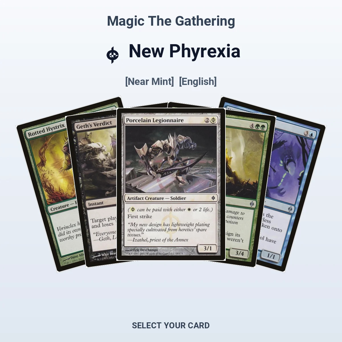 New Phyrexia - Select Your Cards (NM) - 2011 MTG