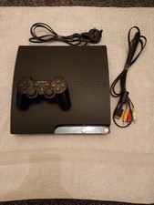 Sony PlayStation 3 Slim Console 160GB Black CECH-2003A PS3 READ DESCRIPTION