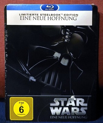 Star Wars Episode 4 Eine Neue Hoffnung Steelbook Edition Blu-ray A New Hope IV