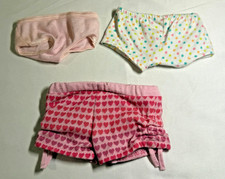 Official American Girl 18" Doll Clothing - 2 Pair of Underwear Pajama Shorts