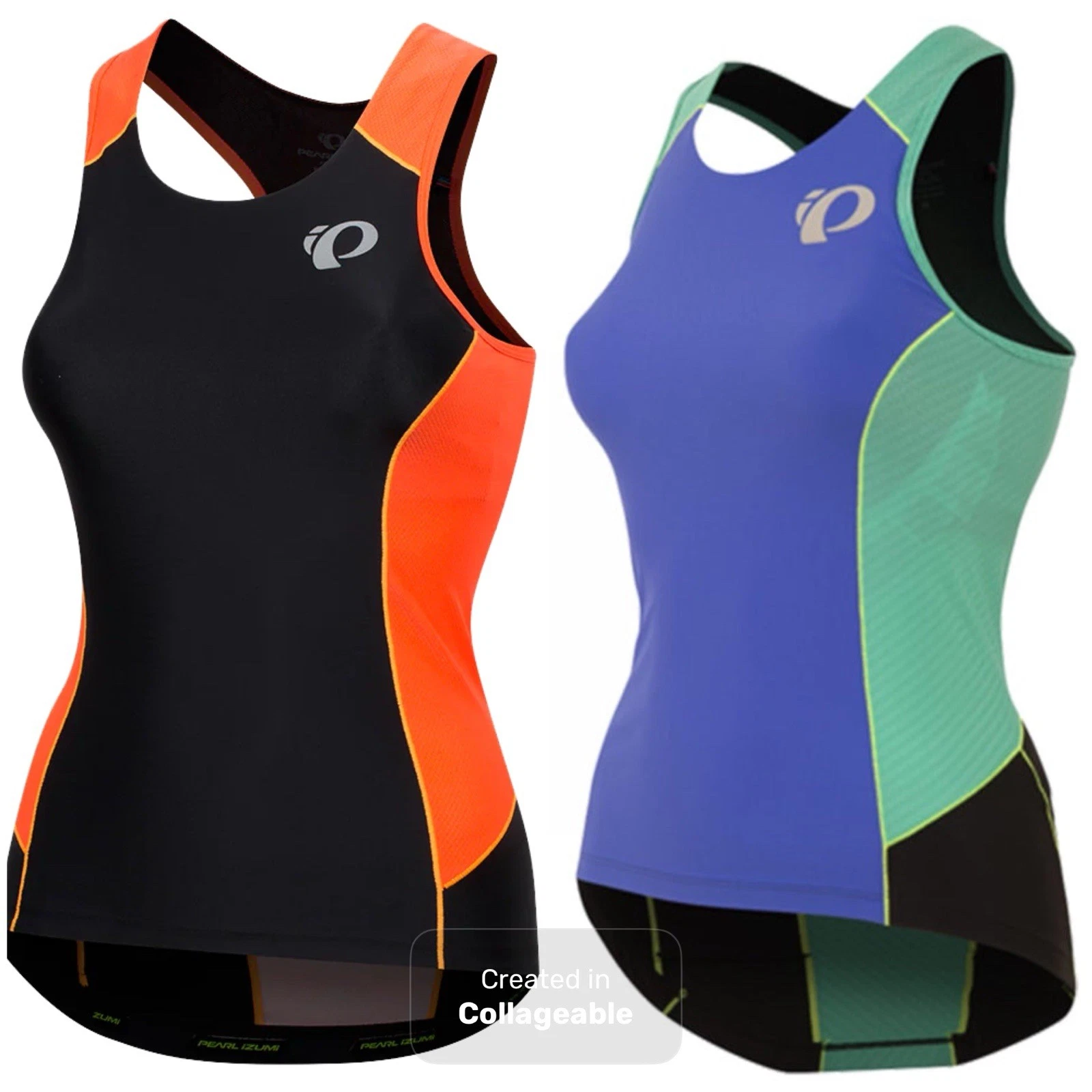 Lot of (2) Pearl Izumi Womens Elite Pursuit Cycling Tank Womens Medium
