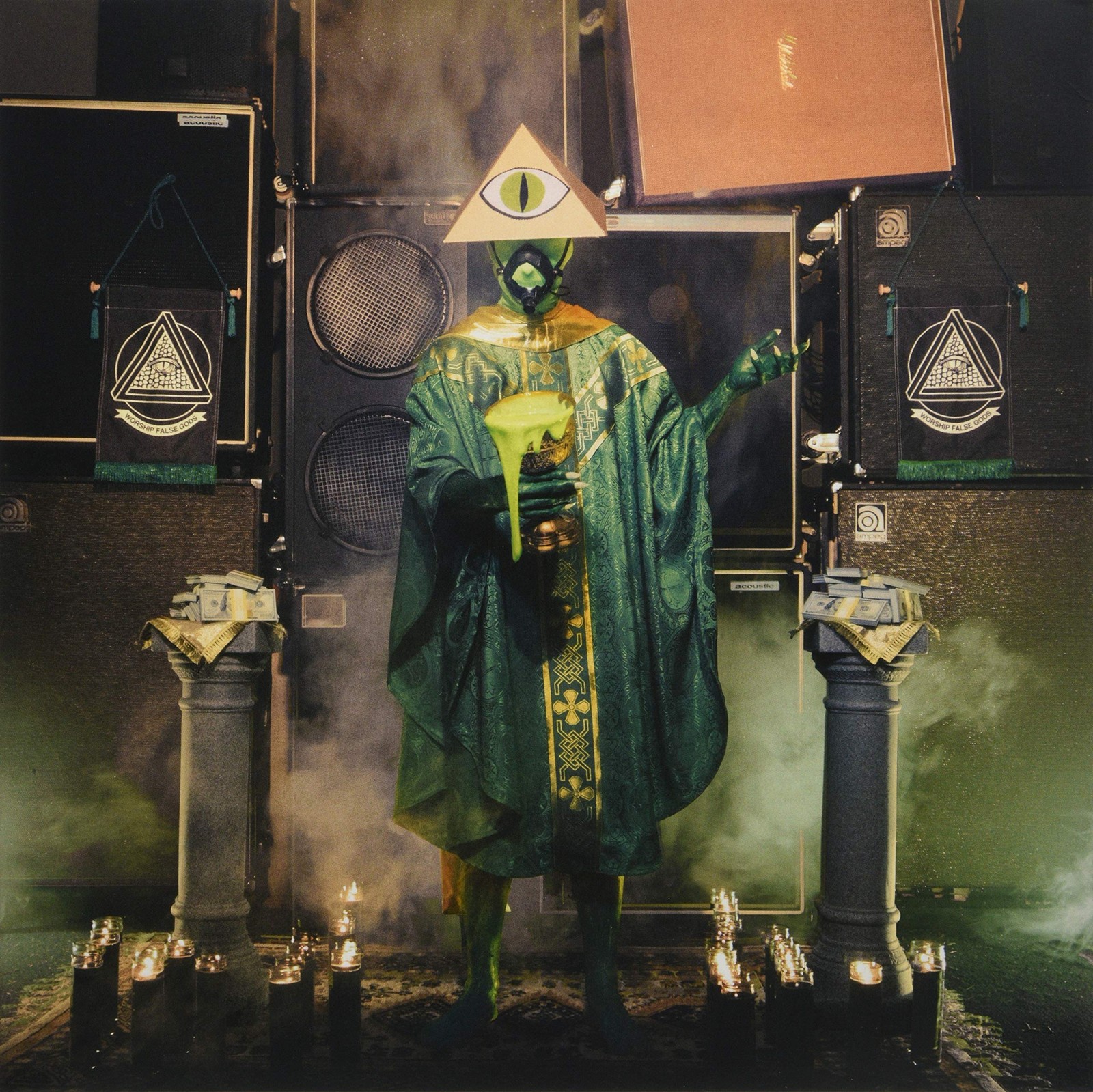 Reptoid Worship False Gods Vinyl Record LP 2020 Limited Edition