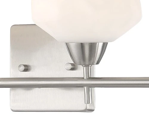 Minka Lavery 3174 Camrin 4 Light 31"W Vantage Bathroom Vanity - Nickel - Picture 4 of 8