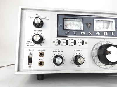 YAESU FTDX 401 TUBE TRANSCEIVER HAM RADIO EQUIPMENT | eBay