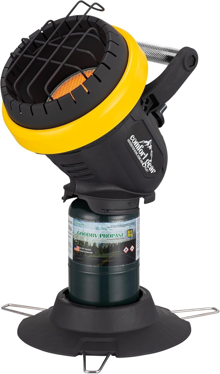 Portable Personal Propane Heater, Indoor Safe for Camping, Garage, Patio, Tent..