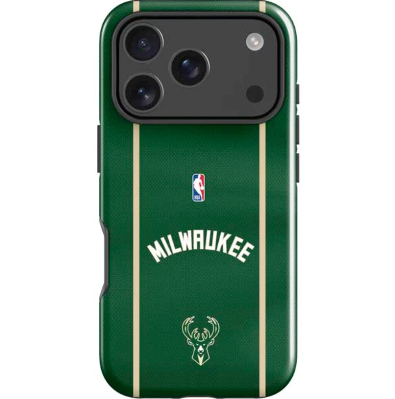 NBA Milwaukee Bucks Jersey iPhone Case