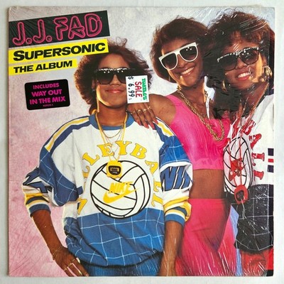 1988 - J.J. FAD - SUPERSONIC THE ALBUM LP - RUTHLESS RECORDS OG DR. DRE ICE CUBE
