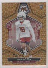 2024 Panini Mosaic Rookies Honeycomb Prizm Max Melton #343 0v82